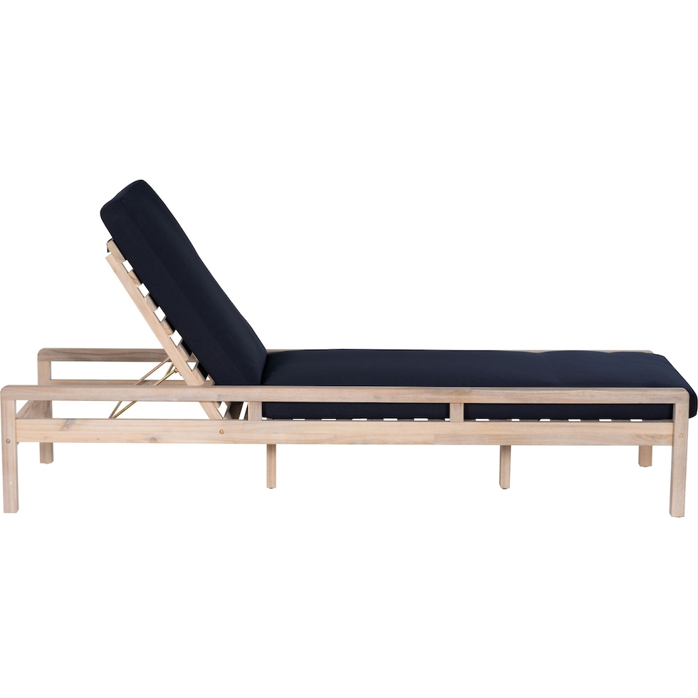 annotto bay blue natural outdoor chaise   
