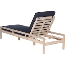 annotto bay blue natural outdoor chaise   