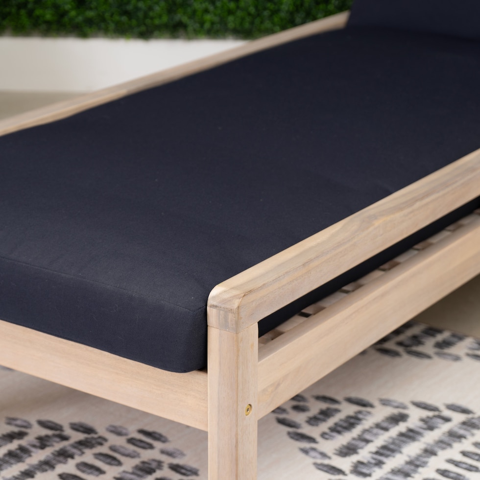 annotto bay blue natural outdoor chaise   