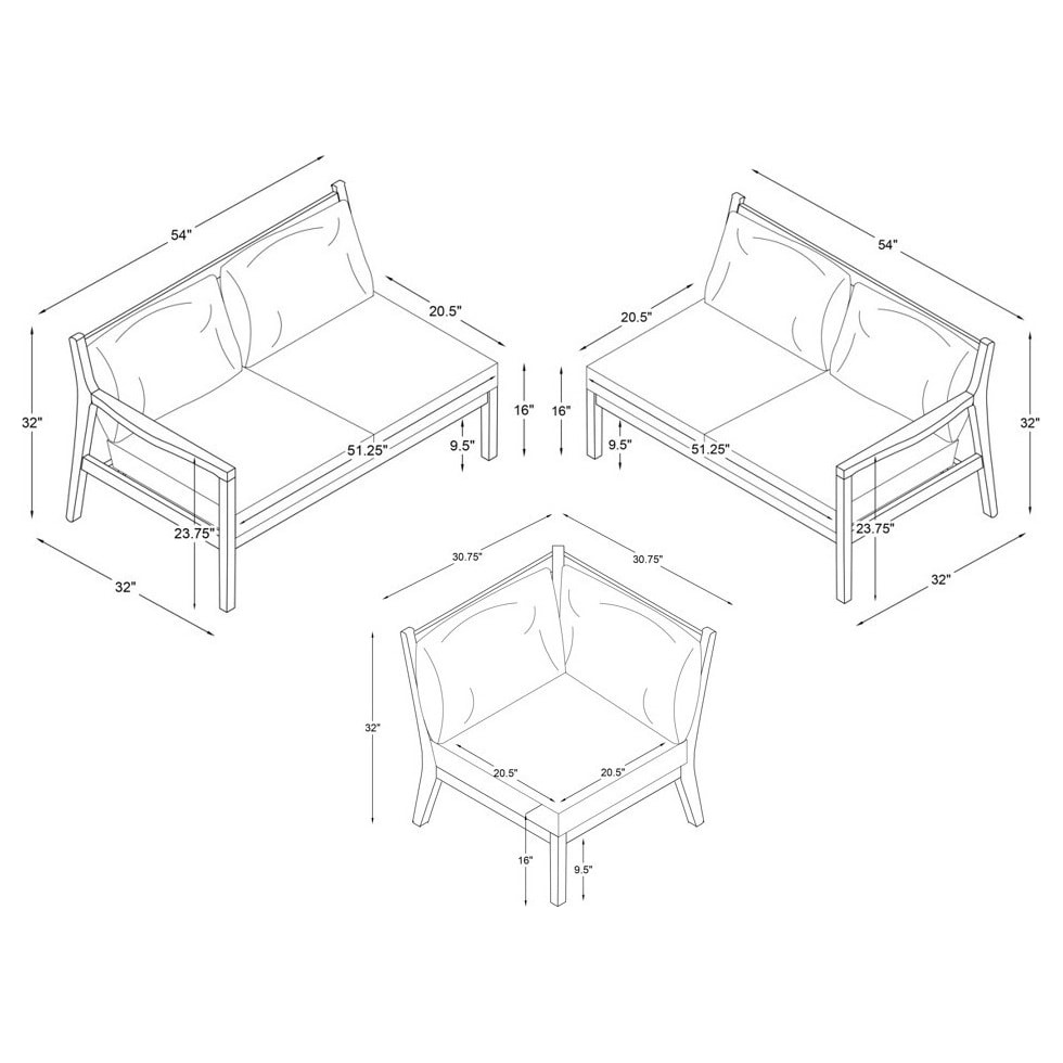 annotto bay blue natural outdoor sectional   