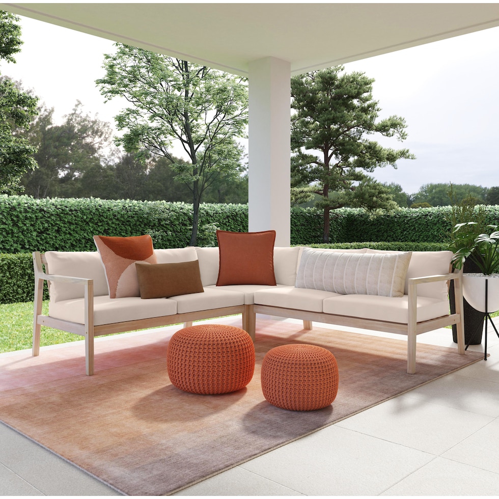 annotto bay natural outdoor sectional   