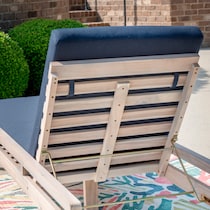 annotto bay navy natural outdoor chaise set   