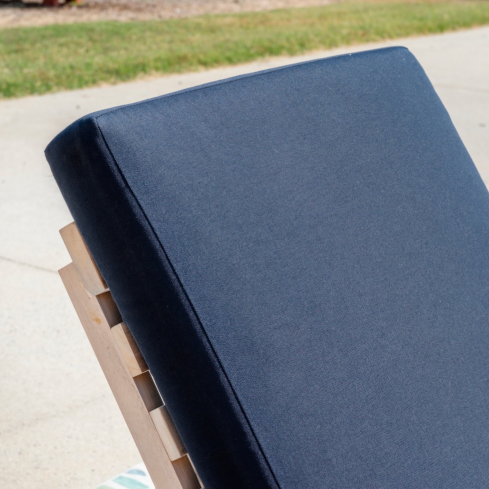 annotto bay navy natural outdoor chaise set   