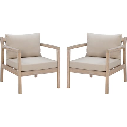 Annotto Bay Set Of 2 Outdoor Chair