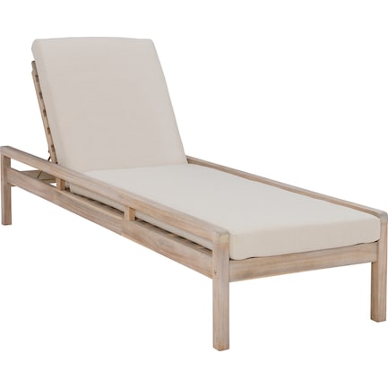 Annotto Bay Outdoor Chaise Lounger