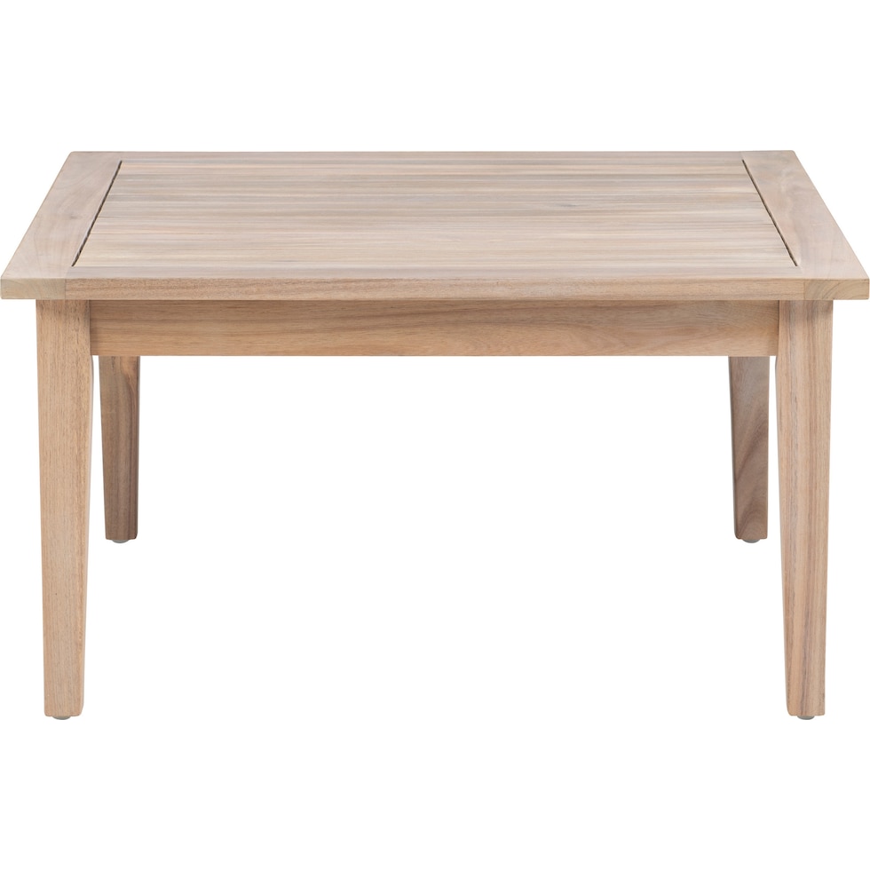 annotto light brown outdoor coffee table   