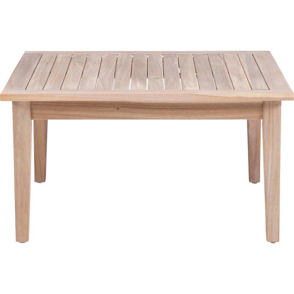 annotto light brown outdoor coffee table   