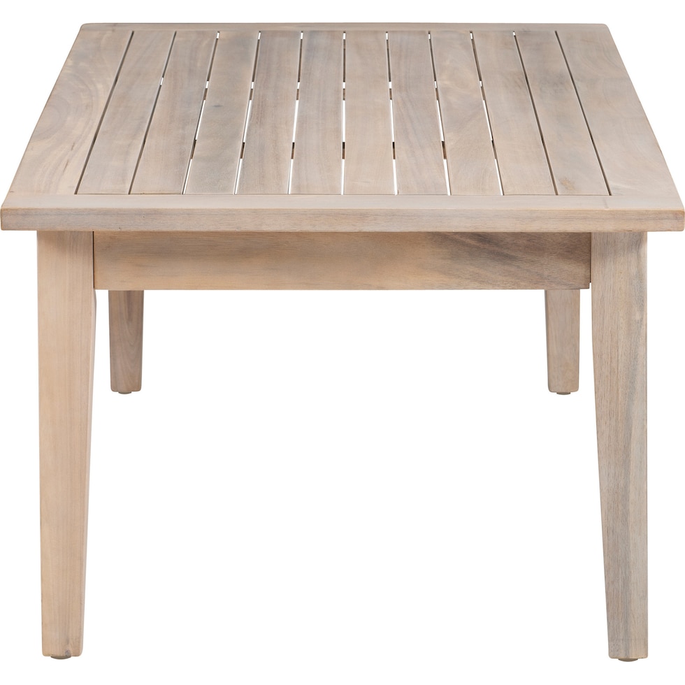 annotto light brown outdoor coffee table   