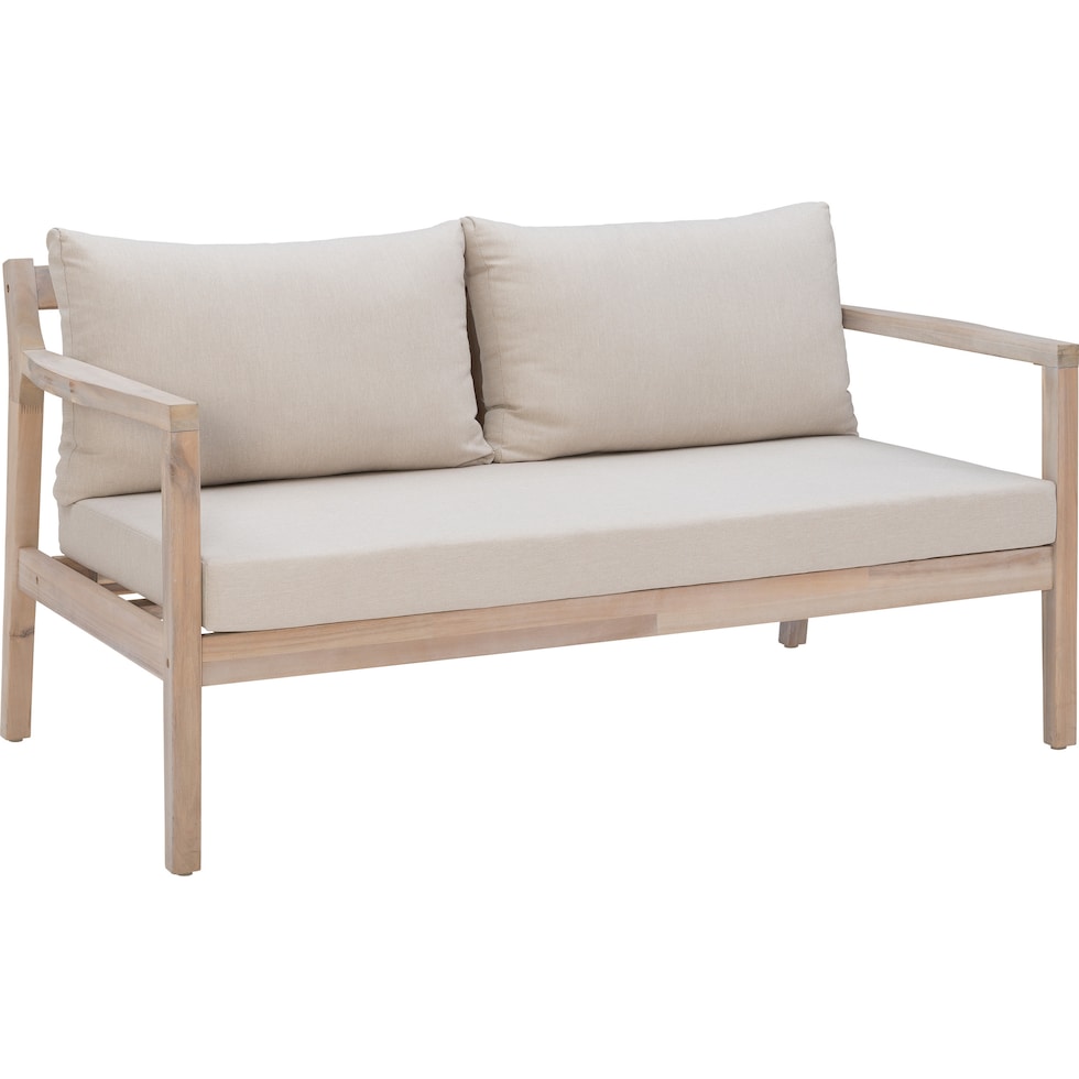 annotto light brown outdoor sofa   