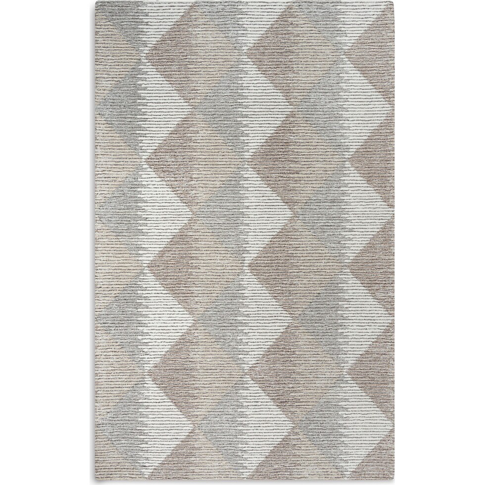 anouk gray area rug  x    