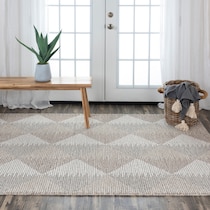 anouk gray area rug  x    
