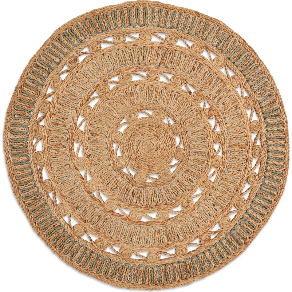 anson light brown rug   