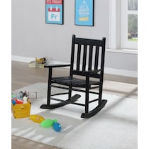 anthony black rocking chair   