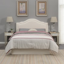 anya neutral full queen headboard   