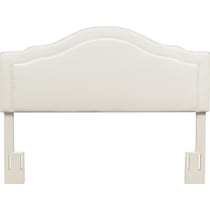 anya neutral full queen headboard   