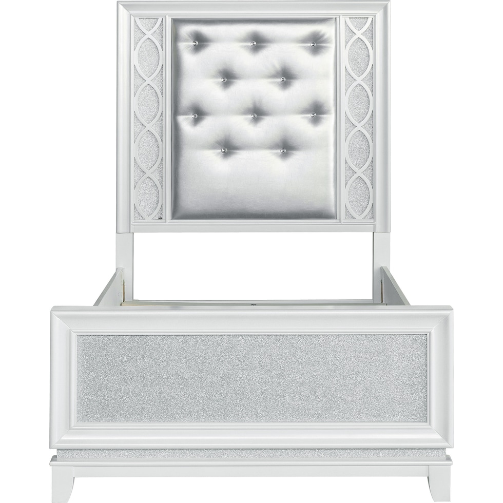 apollo silver full bed   