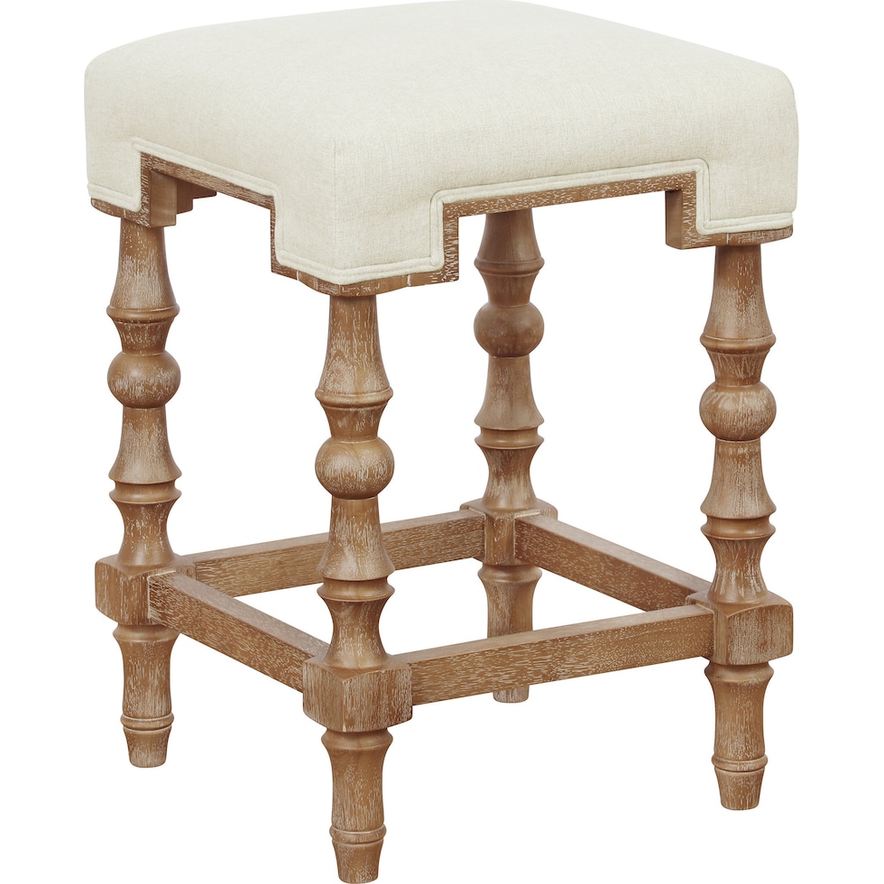 arabella gray counter height stool   