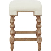 arabella gray counter height stool   