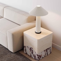 arcadia neutral side table   