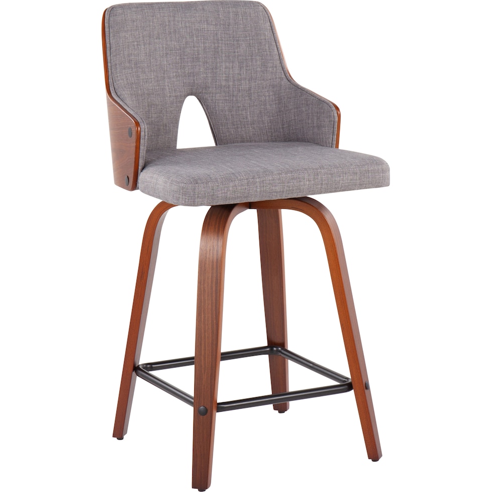 archie gray counter height stool   