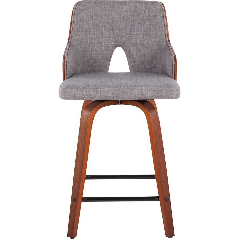 archie gray counter height stool   