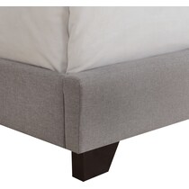 archie gray king bed   