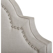 archie gray twin bed   