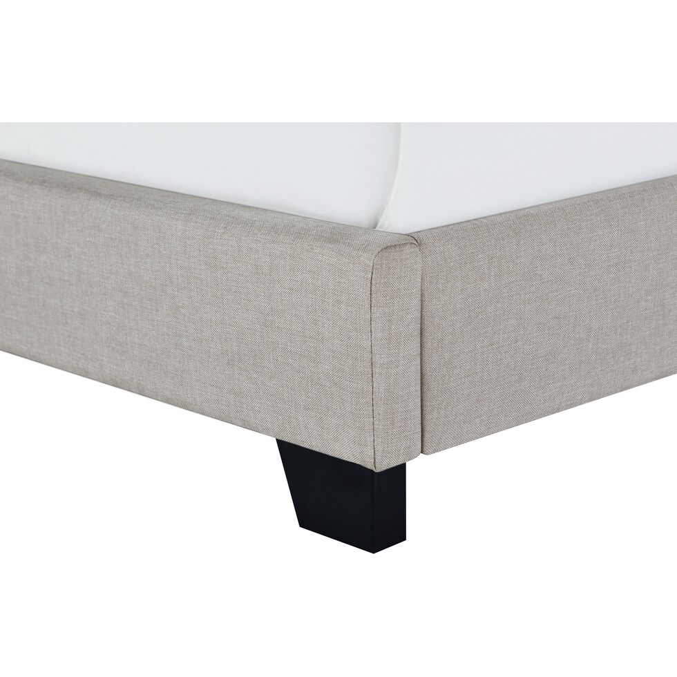 archie gray twin bed   