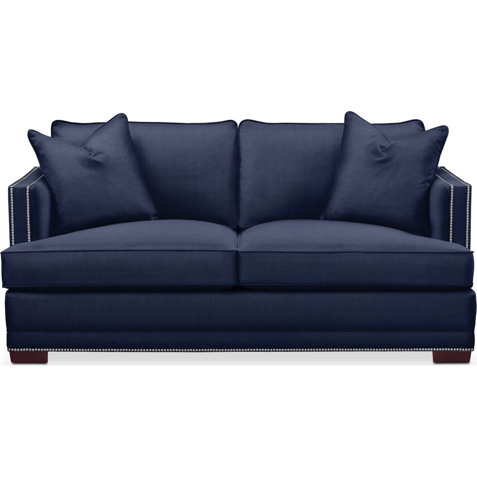arden blue apartment sofa   