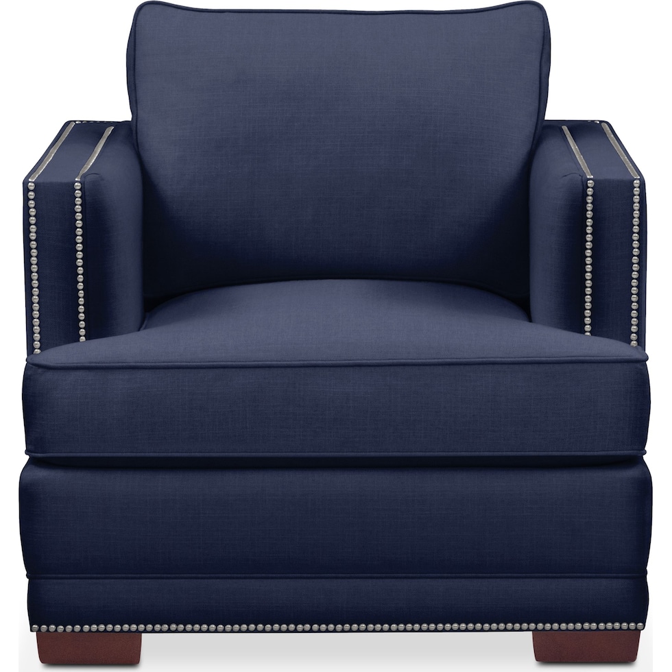 arden blue chair   