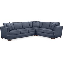 arden curious eclipse  pc sectional with left facing sofa   