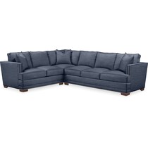 arden curious eclipse  pc sectional with right facing sofa   