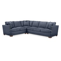 arden curious eclipse  pc sectional with right facing sofa   