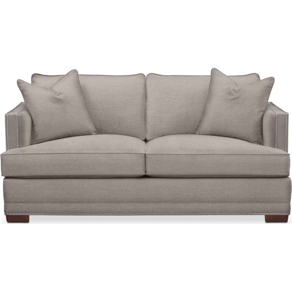 arden curious silver pine apartment sofa   