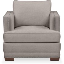 arden curious silver pine chair   