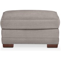 arden curious silver pine ottoman   