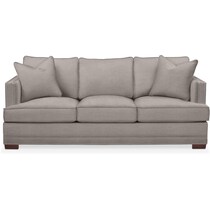 arden curious silver pine sofa   