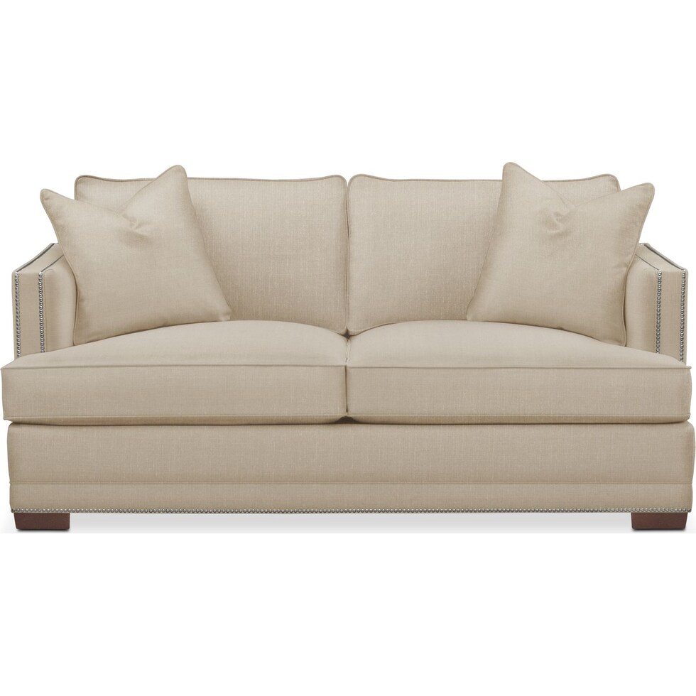 arden depalma taupe apartment sofa   