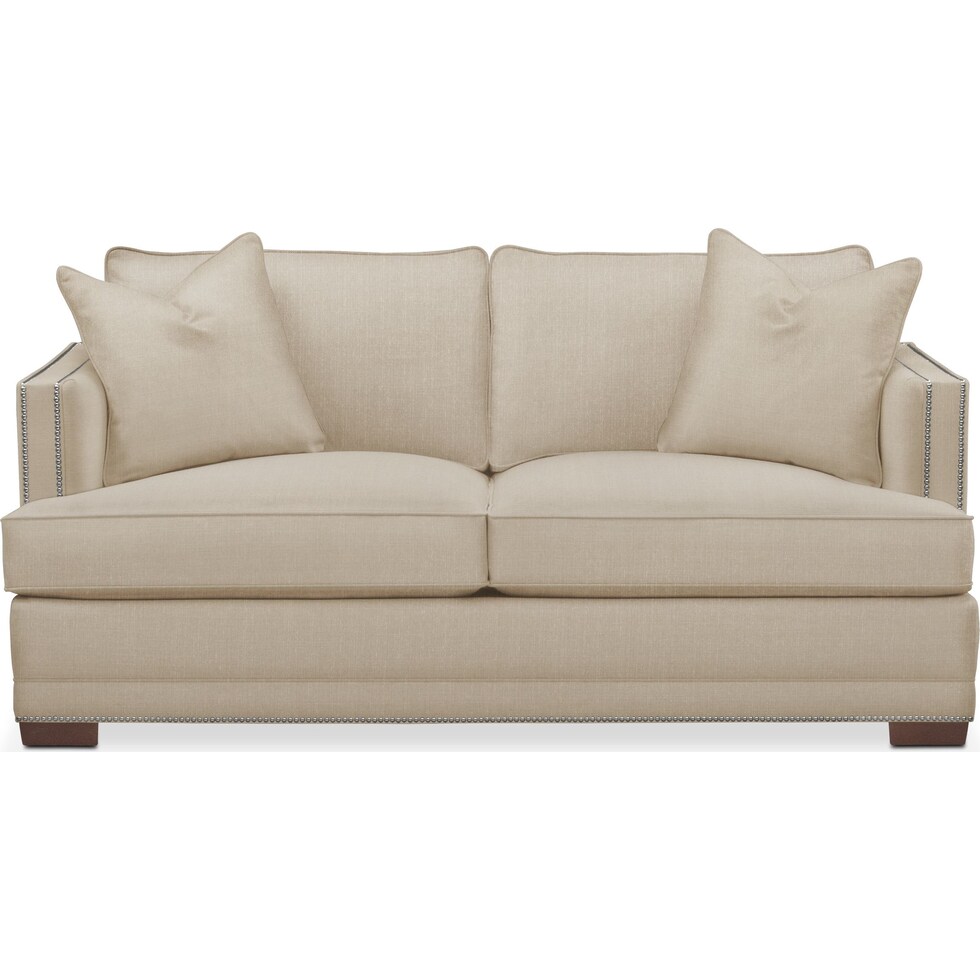 arden depalma taupe apartment sofa   
