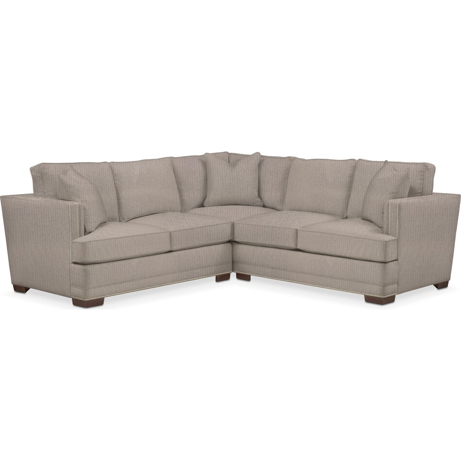 arden gray  pc sectional   