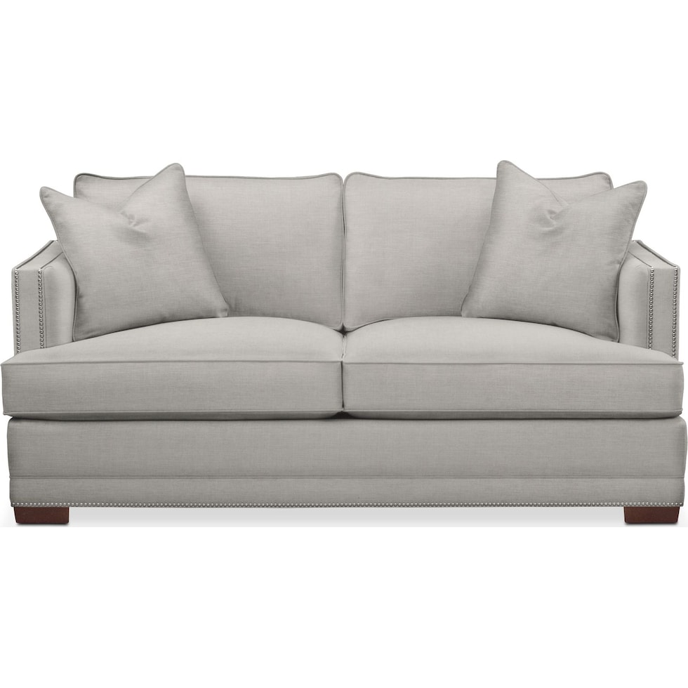 arden gray apartment sofa   