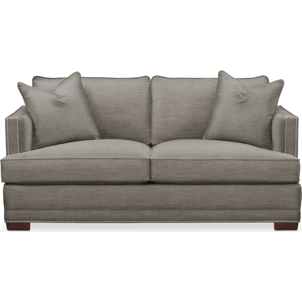 arden gray apartment sofa   