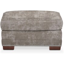 arden hearth cement ottoman   