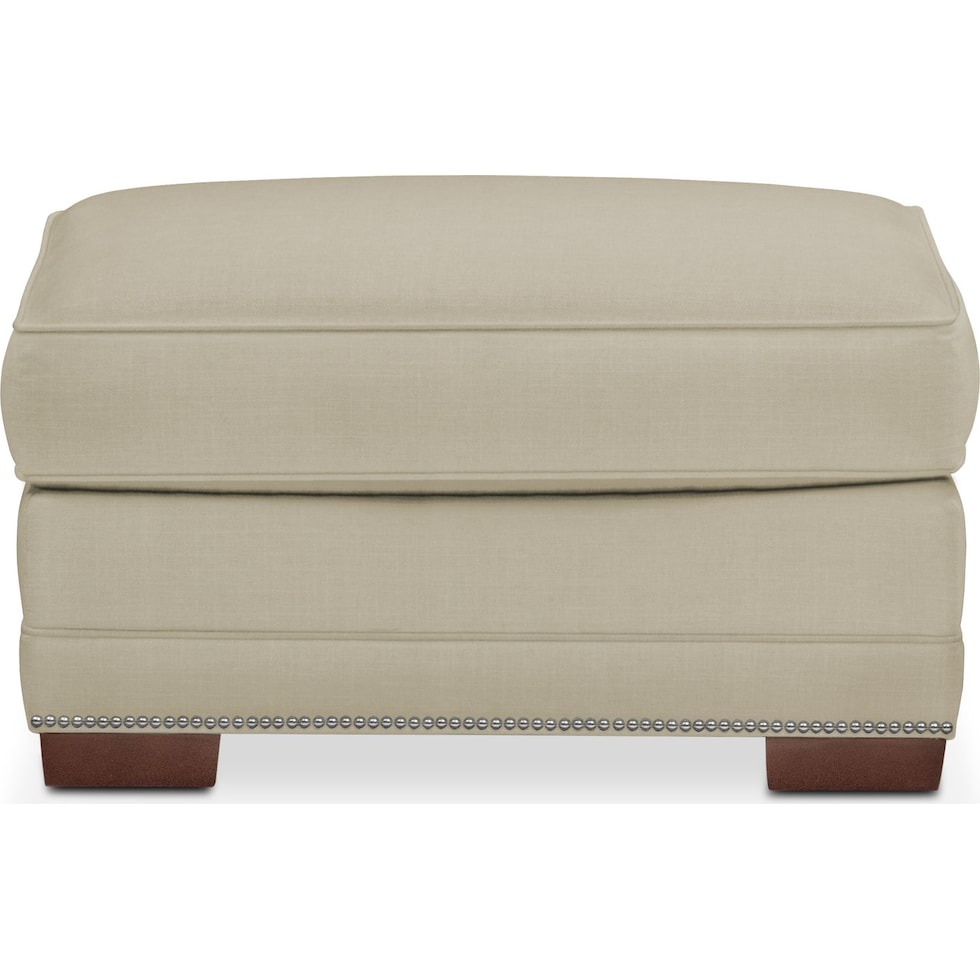 arden neutral ottoman   