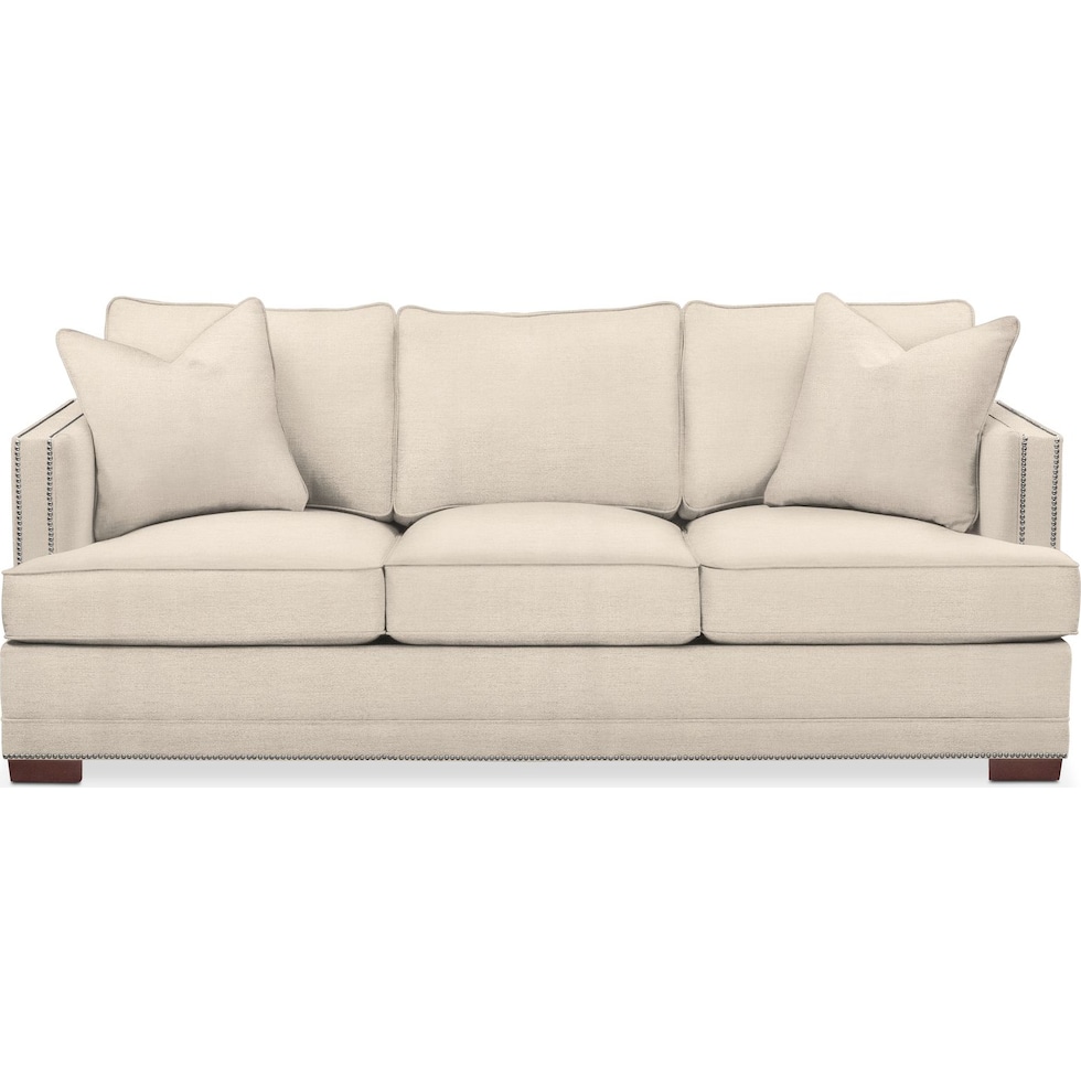 arden white sofa   