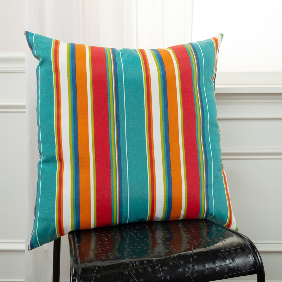ares multicolor outdoor pillow   