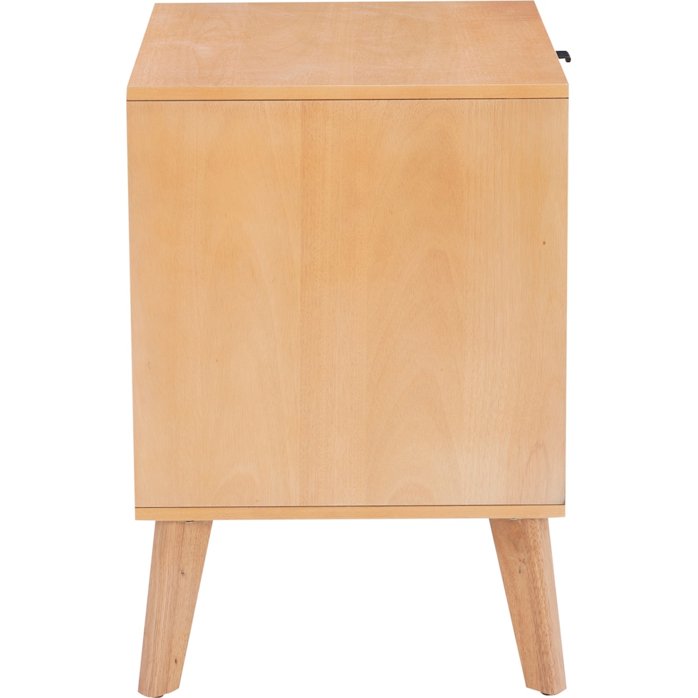 argo natural nightstand   