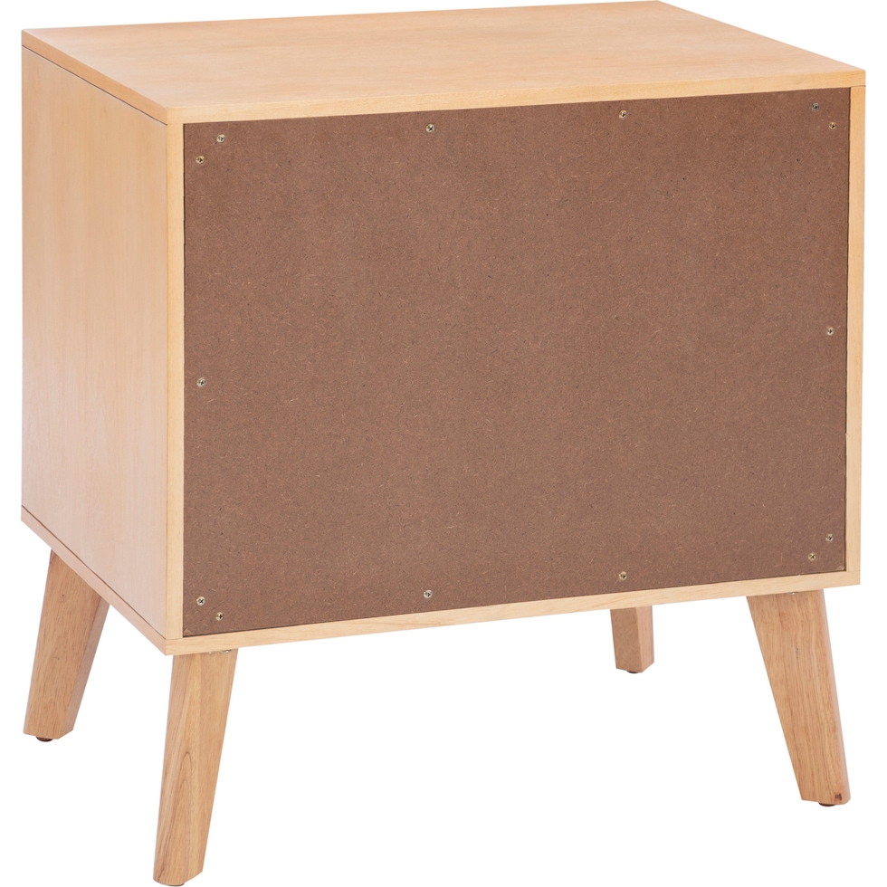 argo natural nightstand   