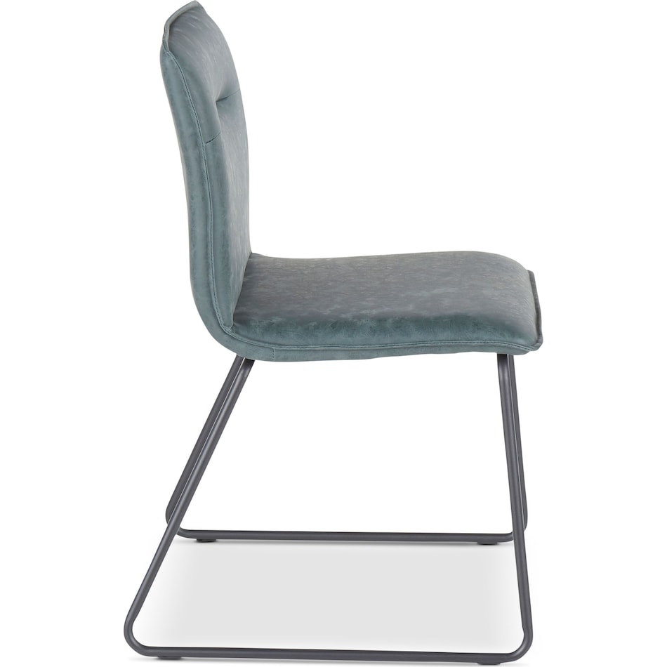ari green dining chair   