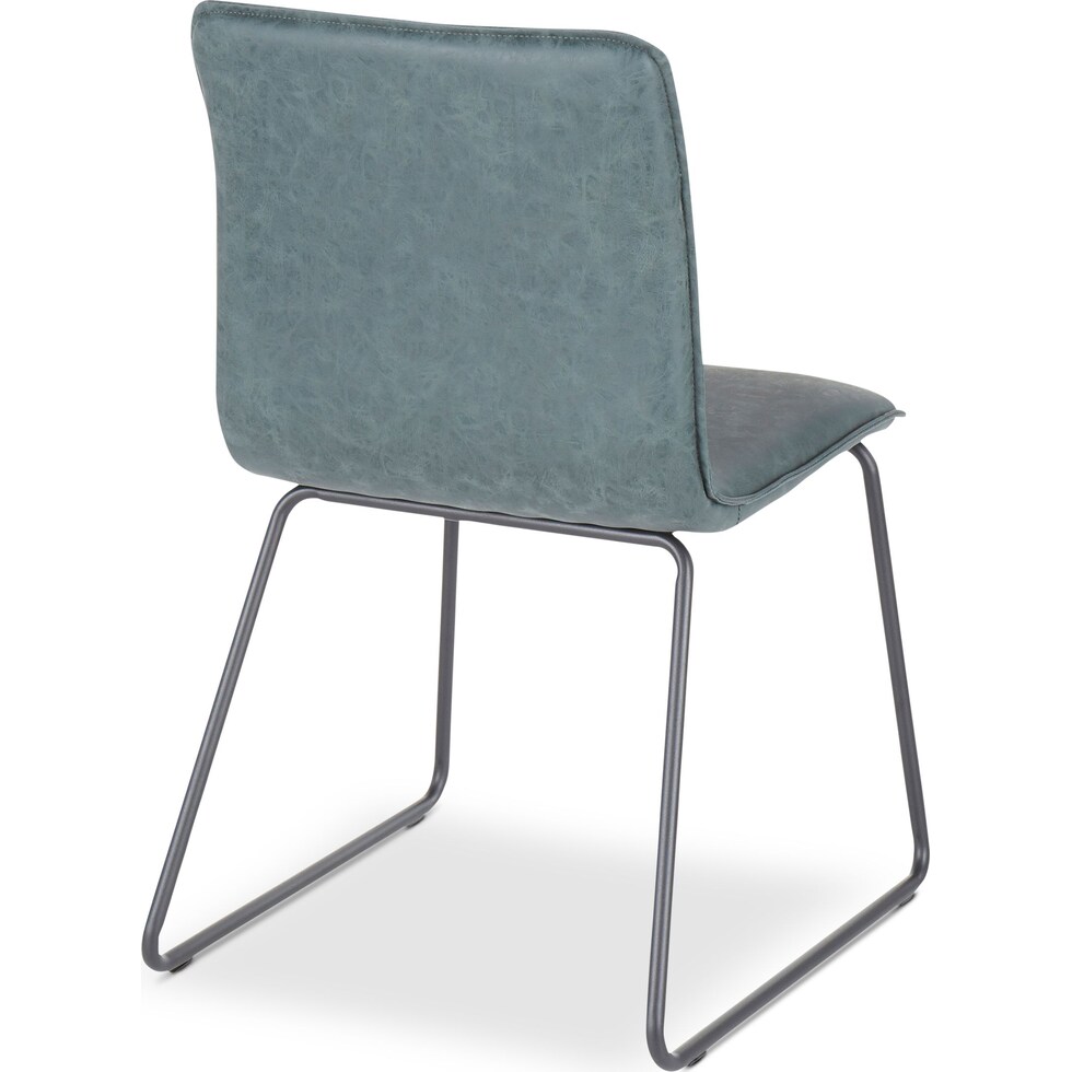 ari green dining chair   